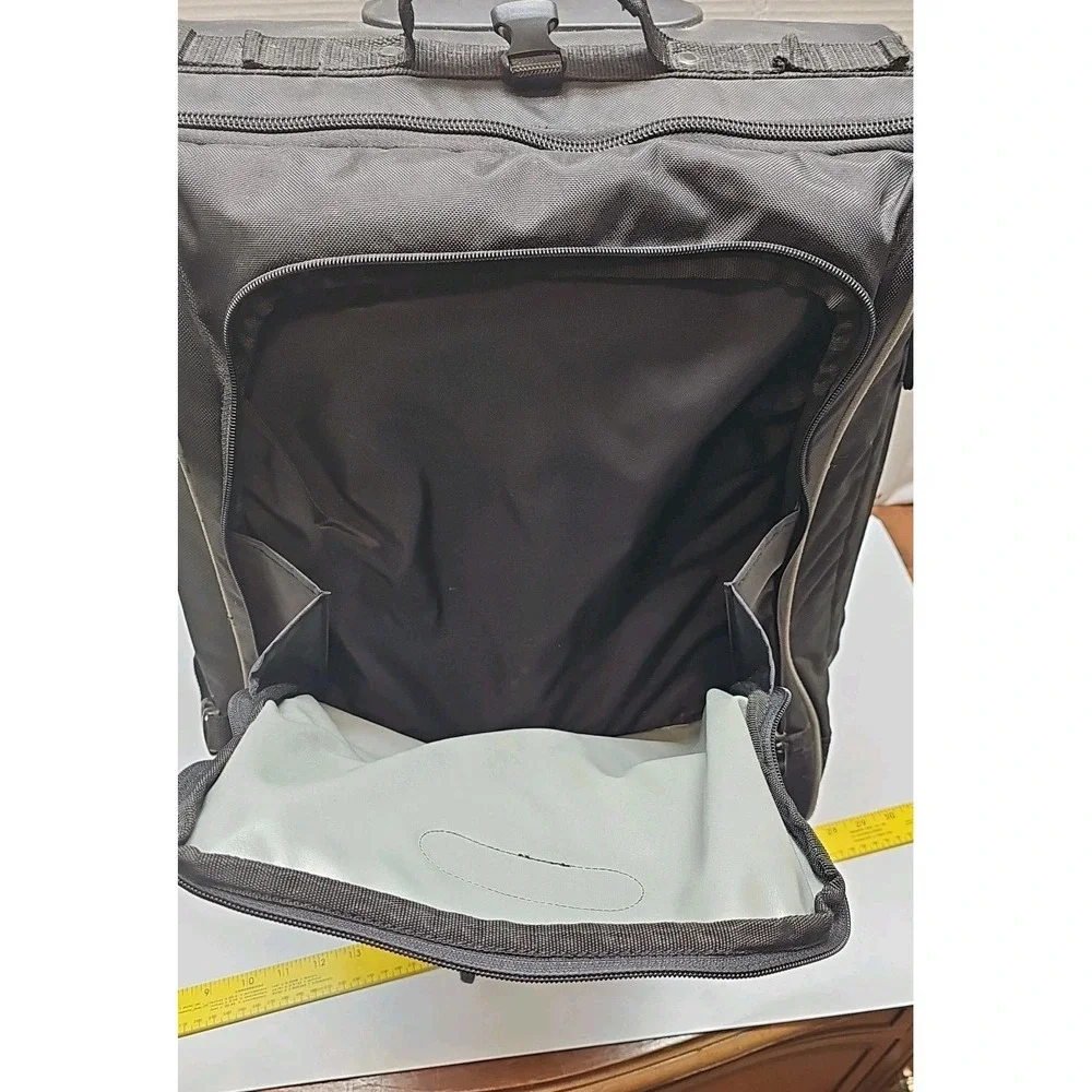 Pelican rolling camera/lighting case, semi rigid, laptop etc. pockets